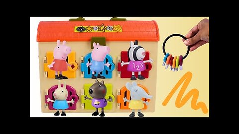 Peppa Pig Play Hide and Seek Doors