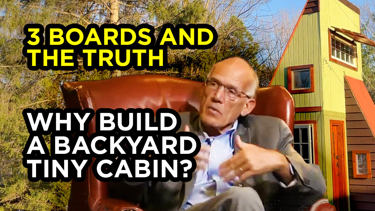 How Victor Davis Hanson Gave My DIY A-Frame Tiny Cabin Purpose