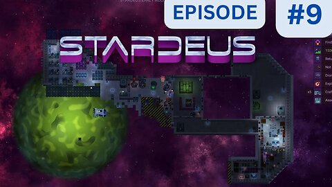 Let's Play Stardeus! Episode 9 | Mining Planets & Upgrades