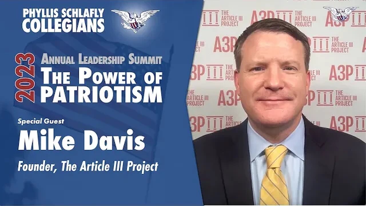 Mike Davis | Phyllis Schlafly Collegians 2023