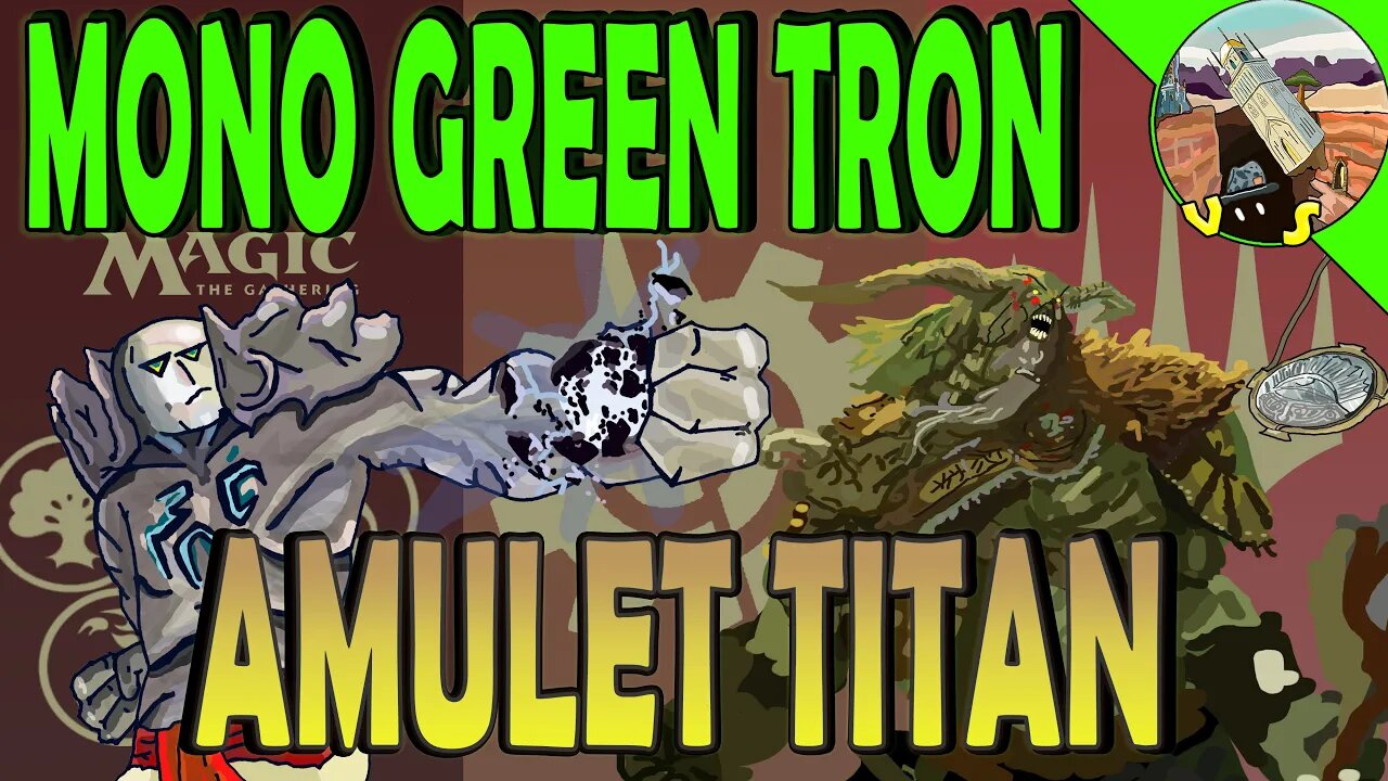 Mono Green Tron VS Amulet Titan｜Durdle Durdle Durdle｜MTGO Modern League Match