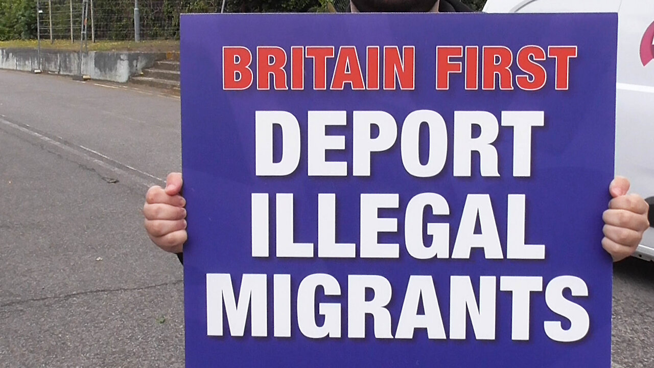 Britain First reports from a huge illegal immigrant processing centre in Kent!