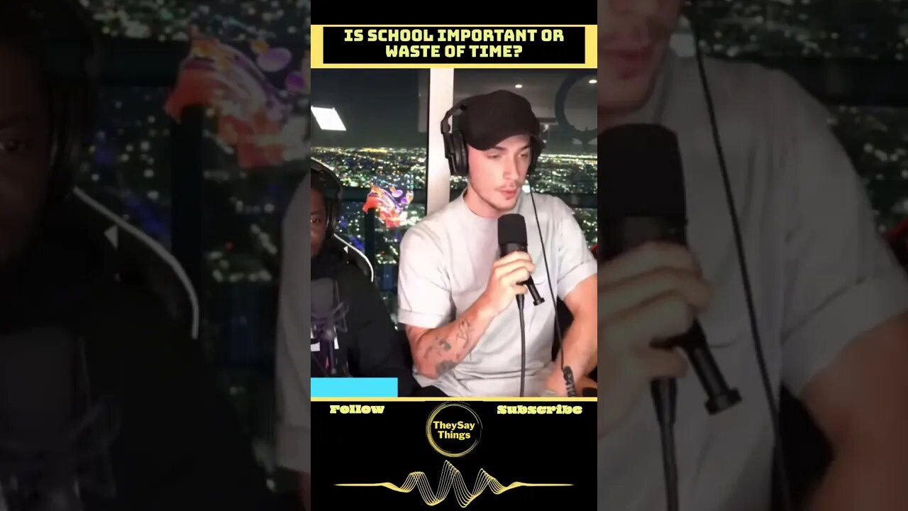Luke Belmar, is school important or waste of time? #shorts #youtubeshorts #lukebelmar #freshprince
