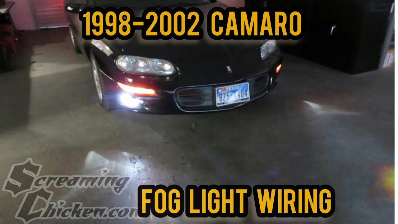 1998 02 Camaro Fog Light Wiring