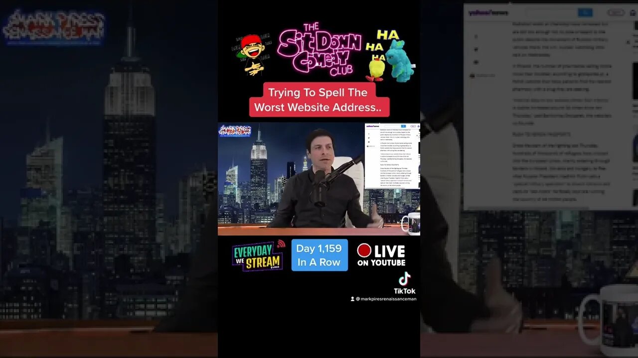 The Web Address NO ONE Has Ever Found! #comedyshort #comedynews #short