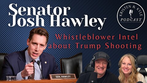 BREAKING NEWS/JOSH HAWLEY DISCUSSES WHISTLEBLOWER IN TRUMP ASSASSINATION ATTEMP//BODY CAM FOOTAGE