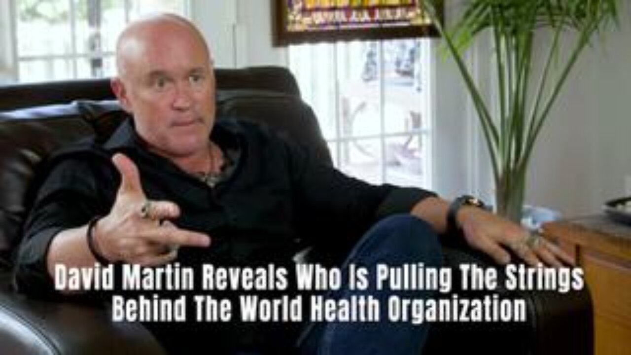 Dr. David Martin Reveals Who Is Pulling The Strings Behind The World Health Organization