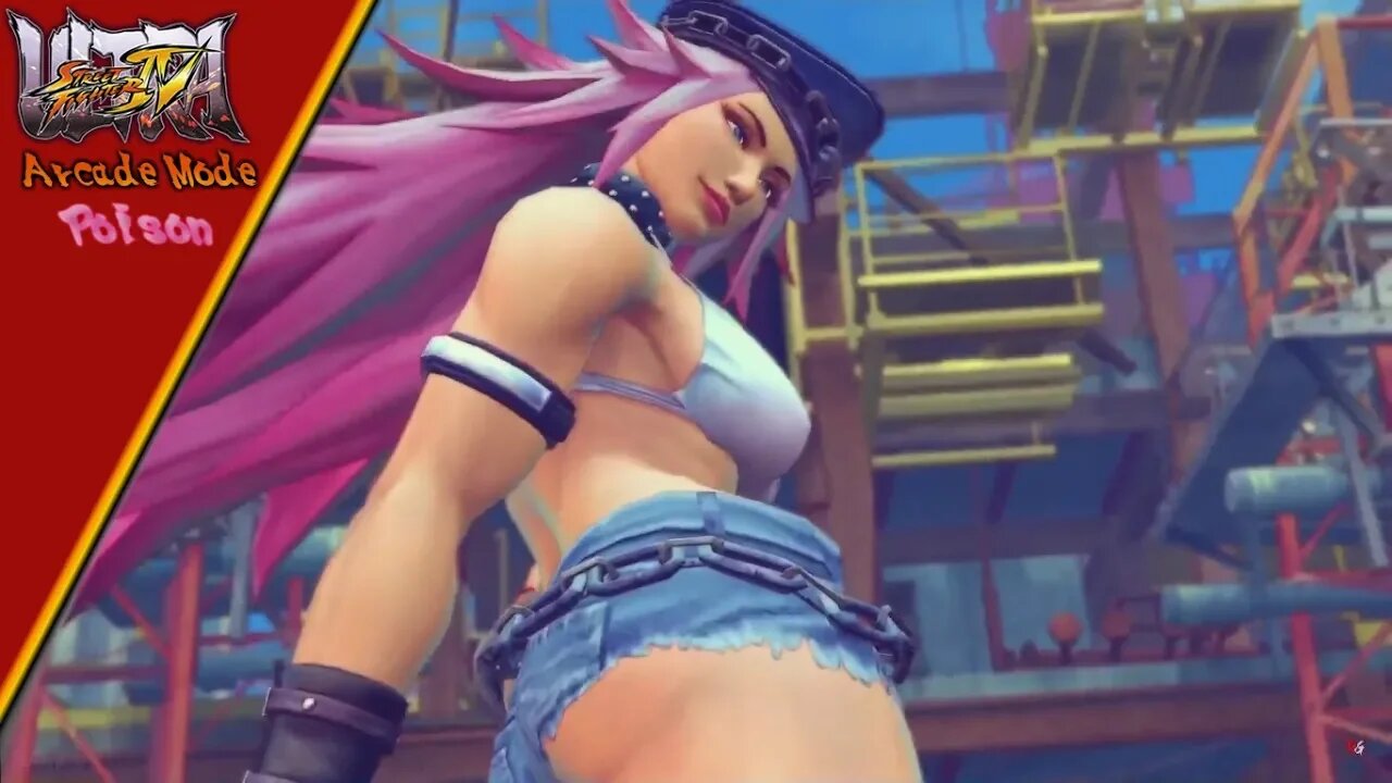 Ultra Street Fighter IV: Arcade Mode - Poison