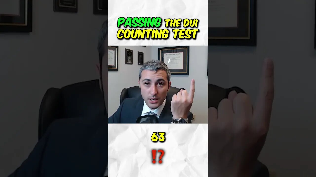 How to PASS the POLICE COUNTING TEST #lawyer