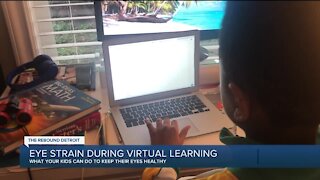 Virtual learning can cause eye strain on children – here's how to limit it