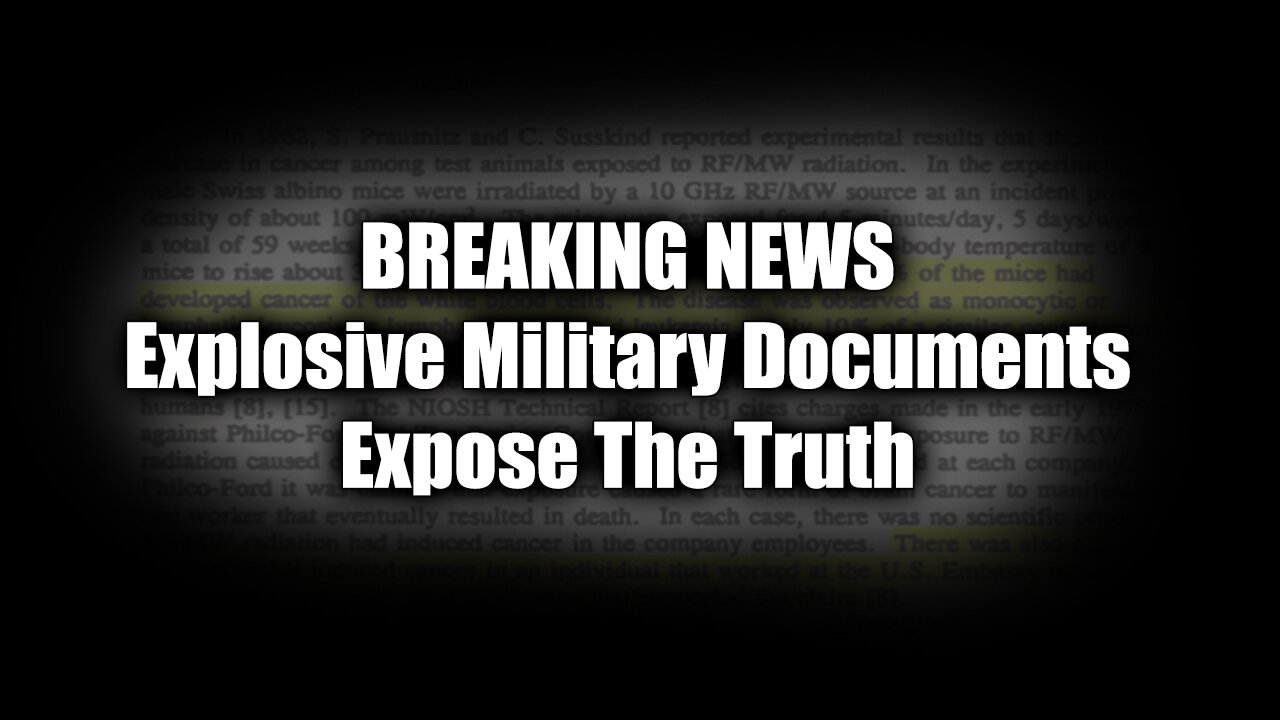 Breaking News: Explosive Military Documents Expose The Truth