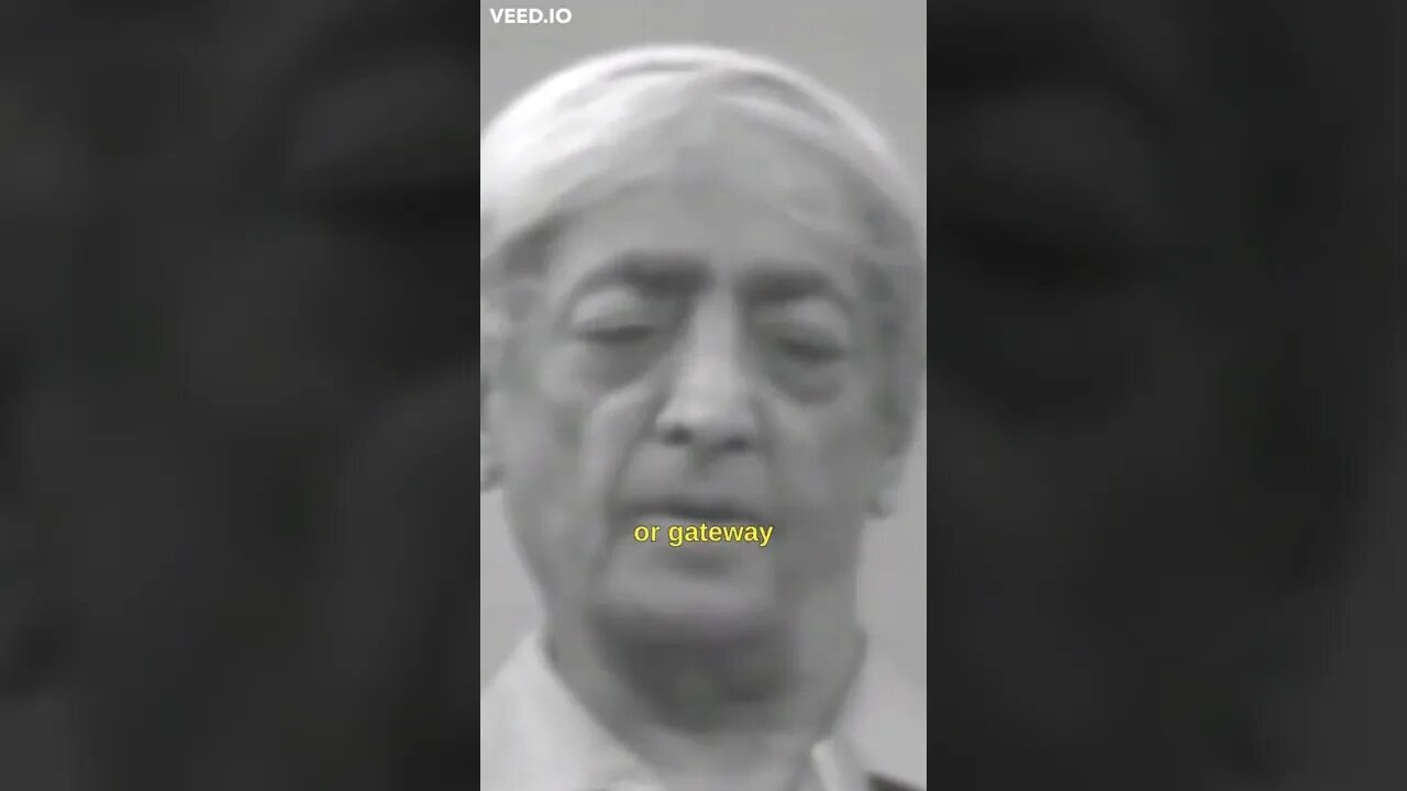 Nothing stands between you and truth [Krishnamurti] #Short