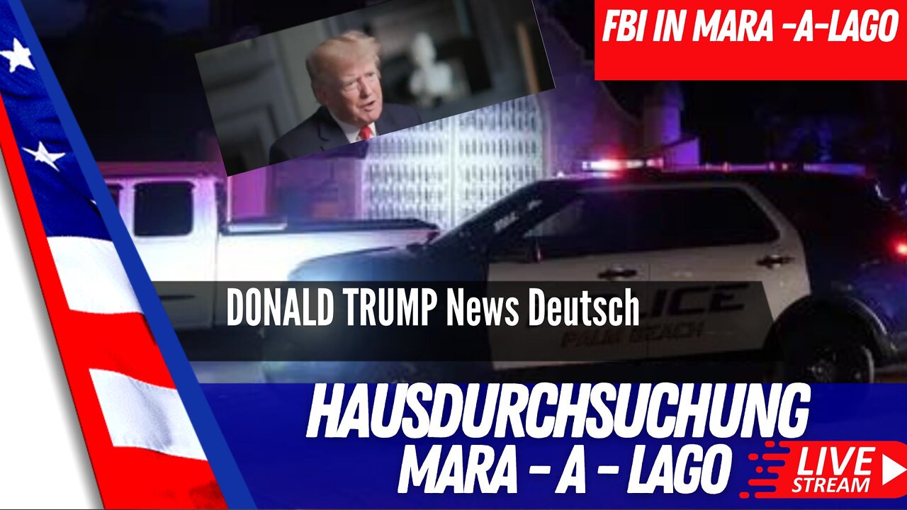 FBI durchsucht Haus von Donald Trump LIVE