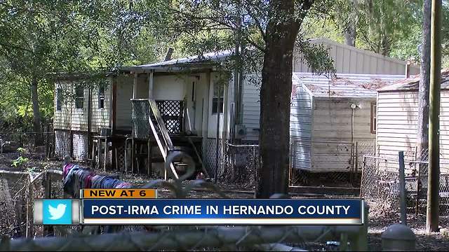 Crime increases in Hernando County after Irma