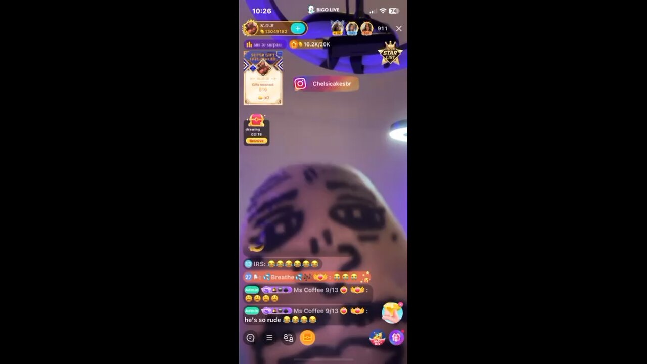 Kob and Trina p sings admin kickem them out