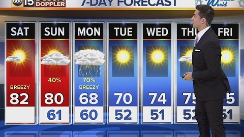 Morning web weather for Saturday, November 19, 2016