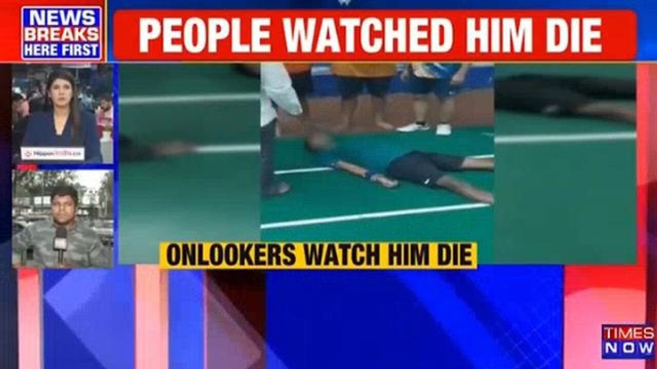 38-year-old Shyam Yadav collapses while playing badminton, dies of heart attack