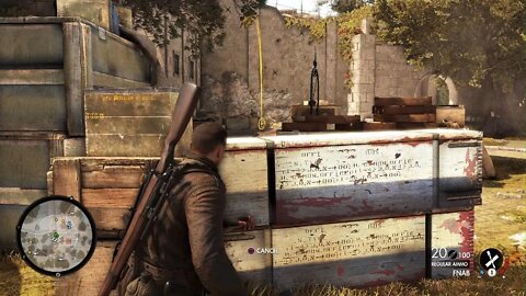 Sniper Elite 4 shorten shrapnel