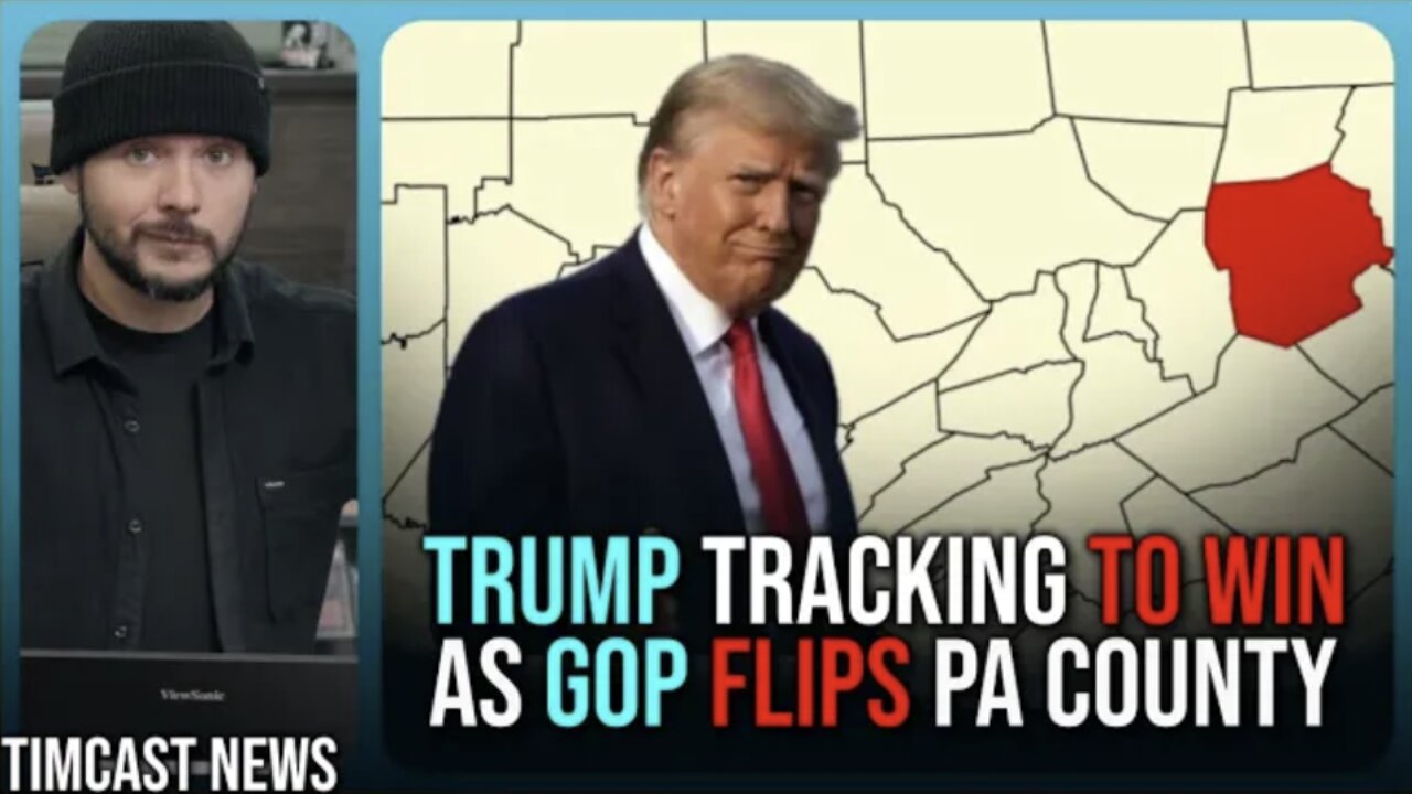 Trump Tracking For HUGE WIN As GOP FLIPS Key PA County, Media WARNS Of Contested Elections