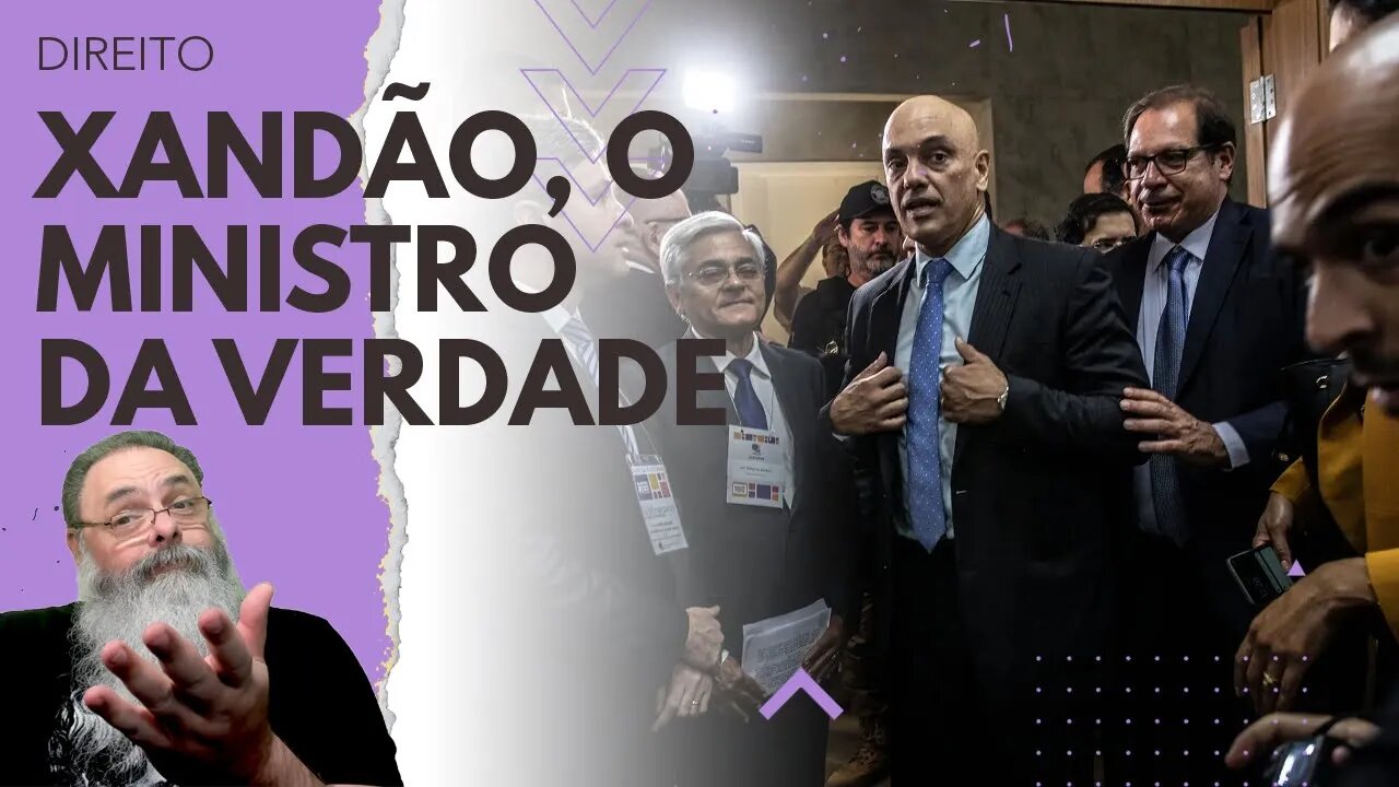 XANDÃO se dá o CARGO de MINISTRO da VERDADE e passa a DECIDIR o que é MENTIRA: E se ele ERRAR?