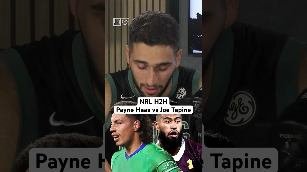 NRL H2H | Payne Haas vs Joe Tapine #nrl #rugbyleague