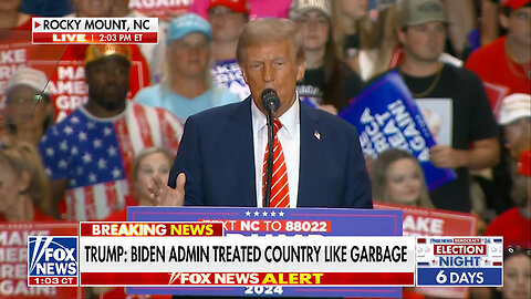 Trump Responds To Biden's 'Garbage' Remark At Rally: 'Worse Than Anything' They've Called You