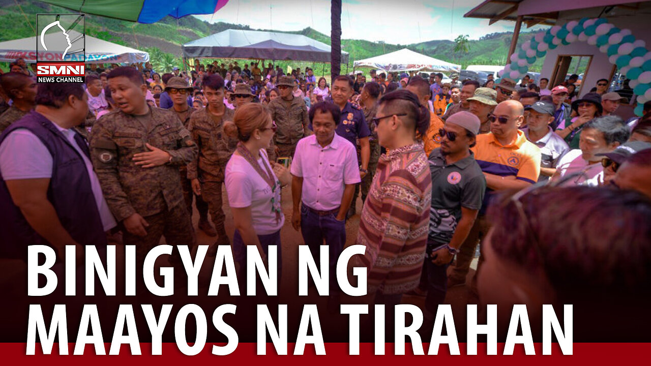 Mga dating rebelde sa lalawigan ng Samar, binigyan ng maayos na tirahan