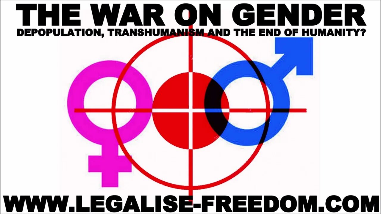 Claire Rae Randall - The War on Gender: Depopulation, Transhumanism and The End of Humanity? PART 1