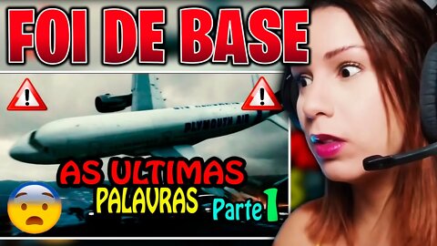 🔴 Caixa Preta - Áudio das últimas palavras de pilotos em queda de aviões - Parte 1 - REACT