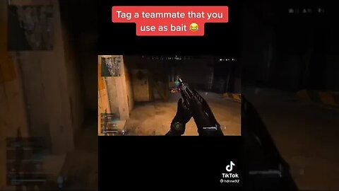 1239 Tag a team mate that you always use as a bate Call Of Duty #Shorts