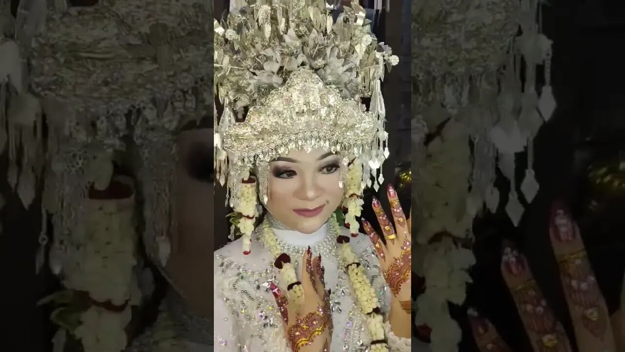 Pakaian Adat Palembang bagus juga untuk akad nikah #shorts #short #shortvideo