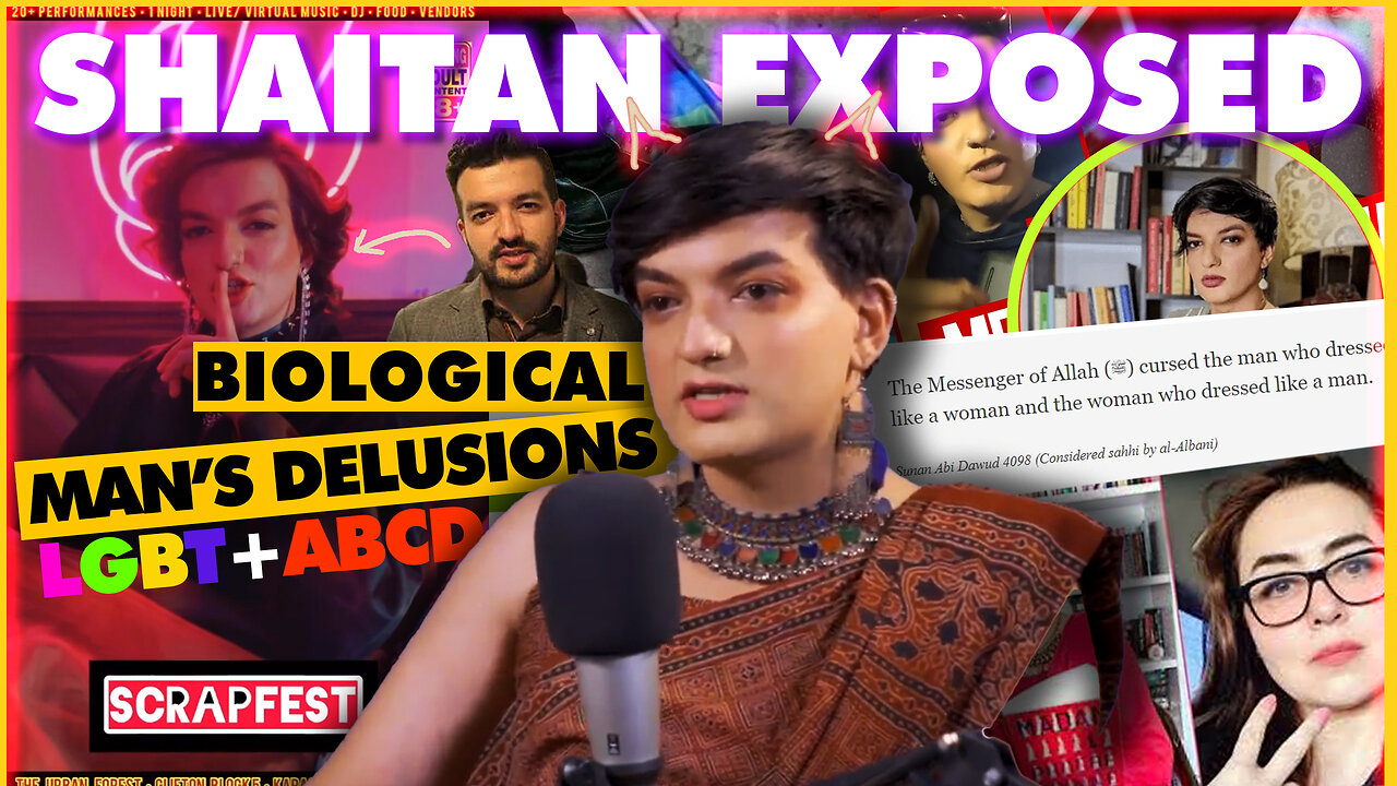 EXPOSING Moiz Awan-The devil's Agent! 🔥| SCRAPFEST Karachi | Promoting Drugs & Porn | Pride Month