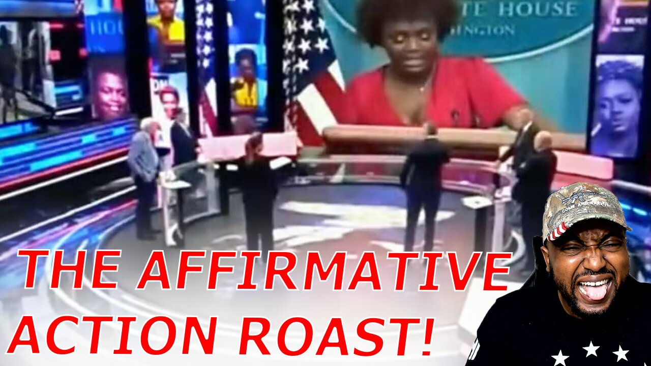 Russian TV show ROASTS Black Gay Press Secretary Karine Jean Pierre As Affirmative Action Hire!