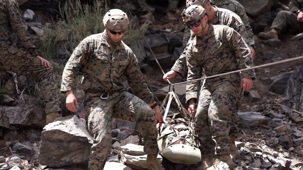 07/23/2020 4th Recon, E Co Participate in a Modified Mountain Training Exercise: B-Roll