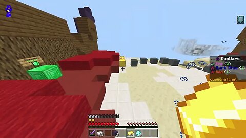 Minecraft Pro rusher tried to fold us but him and his team exploded violently in Eggwars
