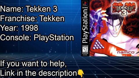 Tekken 3 | 1998 | PlayStation | Jin Kazama