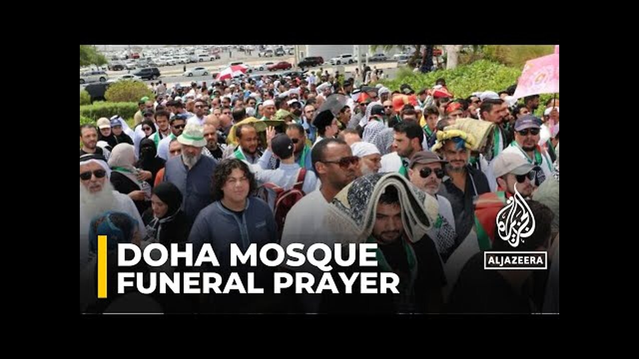 Thousands pay respects to Haniyeh at Doha mosque