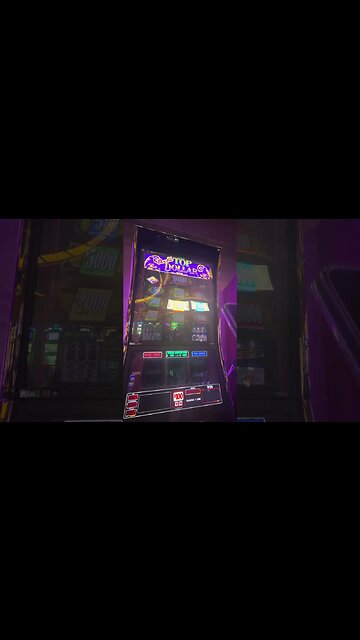 $200 Double Top Dollar Baby!!! #lasvegas #casino #slots