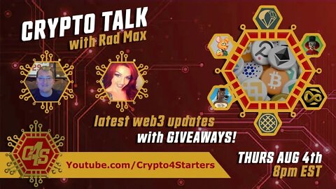 CRYPTO UPDATES AND COMMUNUTY LIVE STREAM