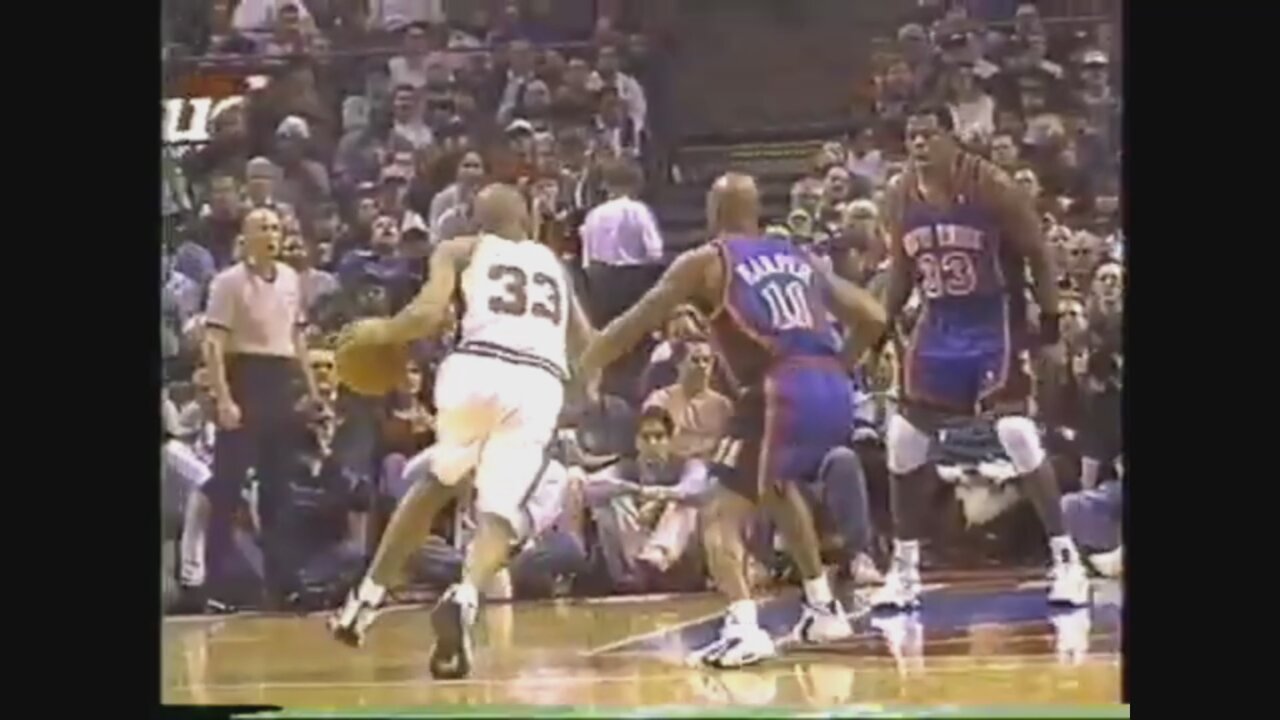 Grant Hill 25 Points 15 Rbs 11 Ast Vs. Knicks, 1995-96.