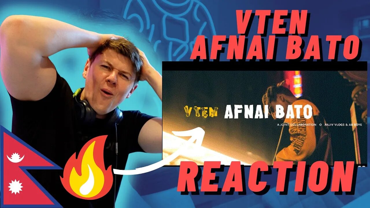 VTEN - AFNAI BATO (Official Video) 📽️ A JOINT COLLABORATION @Rajiv Vlogs x @AB BOYE ((REACTION!!))