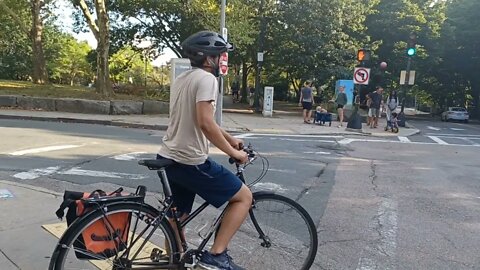 Boylston Street has been made a one-way on to lamartine