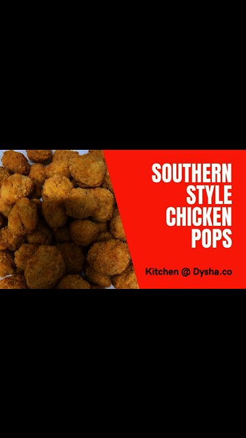 Cooking Southern Style Chicken Pops. Cooking Idea & Inspiration. Dysha Kitchen. #shorts