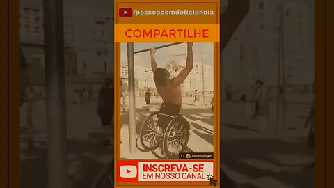 Vamos ver se o youtube vai mostrar este vídeo sobre Pessoa com deficiência