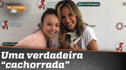 Mundo cão: Luísa Mell X Larissa Manoela