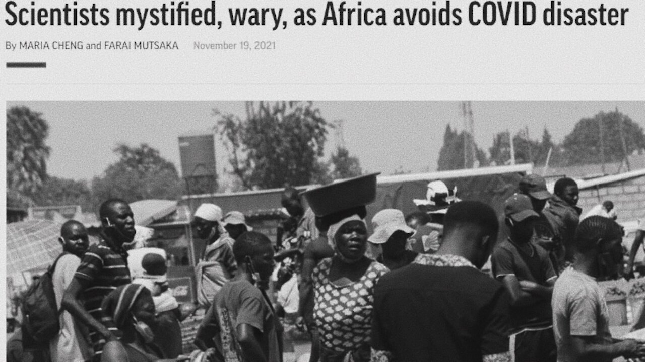 Scientist Mystified Over Africa’s Low Covid Numbers As Few People Have Been Vaccinated | 22.11.2021