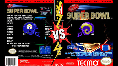 Tecmo Super Bowl - NES (Nazcas Last Son vs xagrandweb) Online Matches