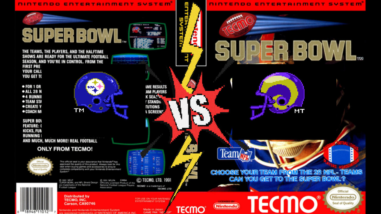 Tecmo Super Bowl - NES (Nazcas Last Son vs xagrandweb) Online Matches