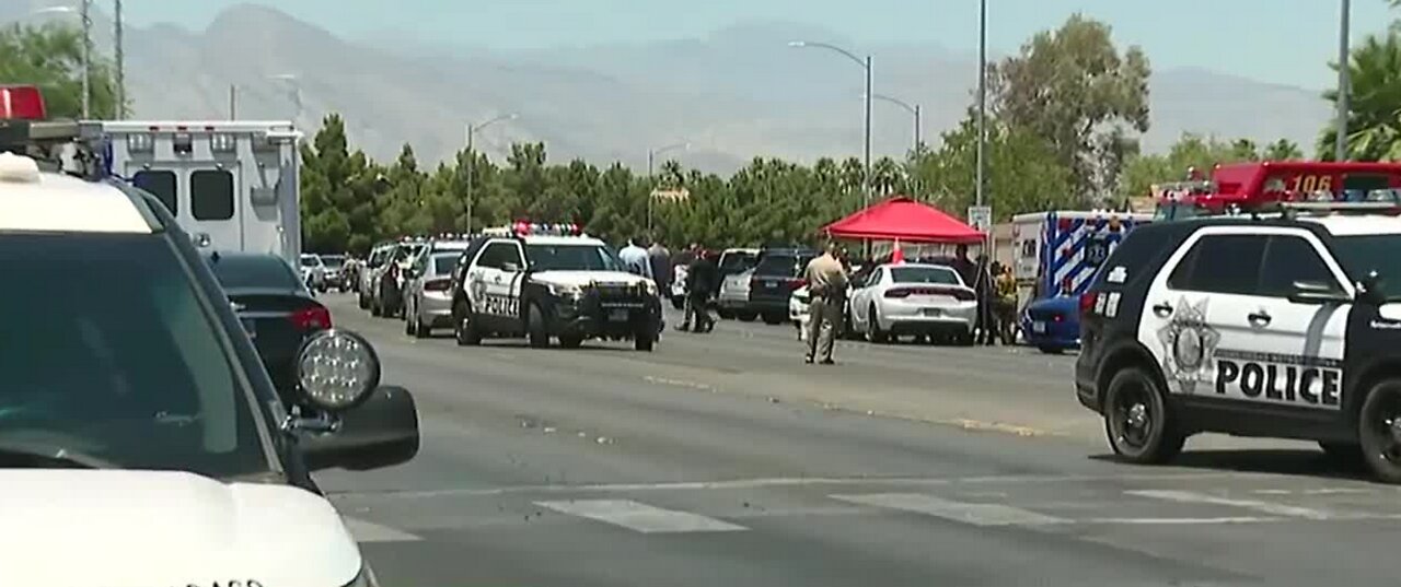 LVMPD investigating officer-involved shooting