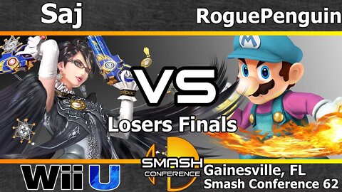 Saj (Bayonetta) vs. RoguePenguin (Mario) - Losers Finals - SC62